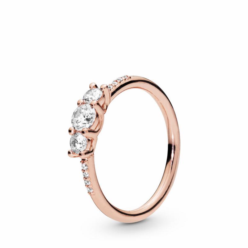 Pandora Rose™ Sparkling Elegance Promise Ring Egypt OC5498310